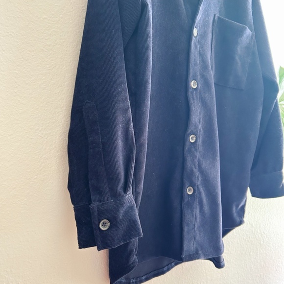 ByTavi Navy Blue Corduroy Shacket - NWT - Picture 5 of 8